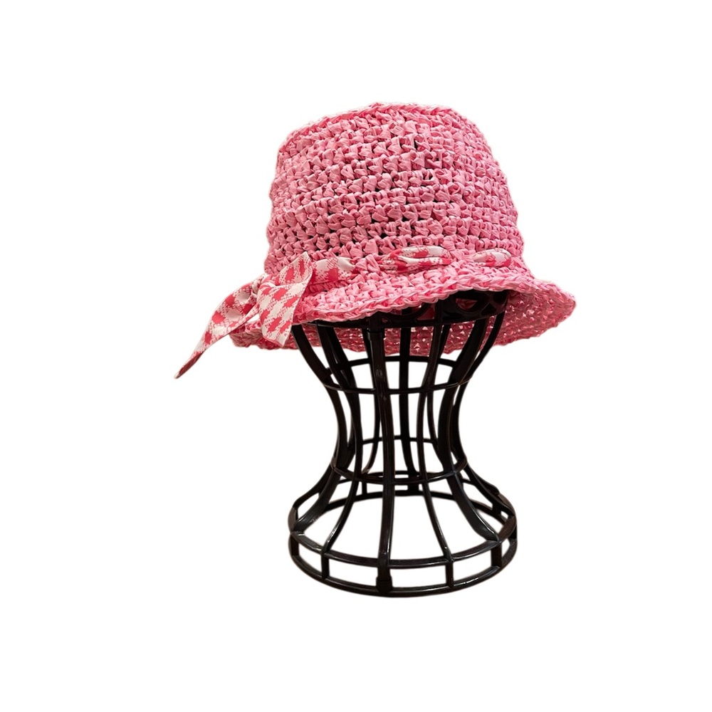 Pink Crochet Hat - Picture 2 of 2
